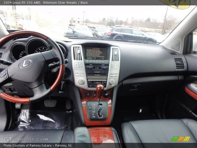 Millinnium Silver Metallic / Black 2004 Lexus RX 330 AWD