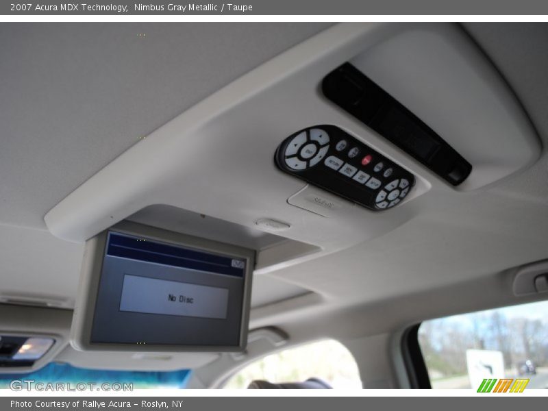 Nimbus Gray Metallic / Taupe 2007 Acura MDX Technology