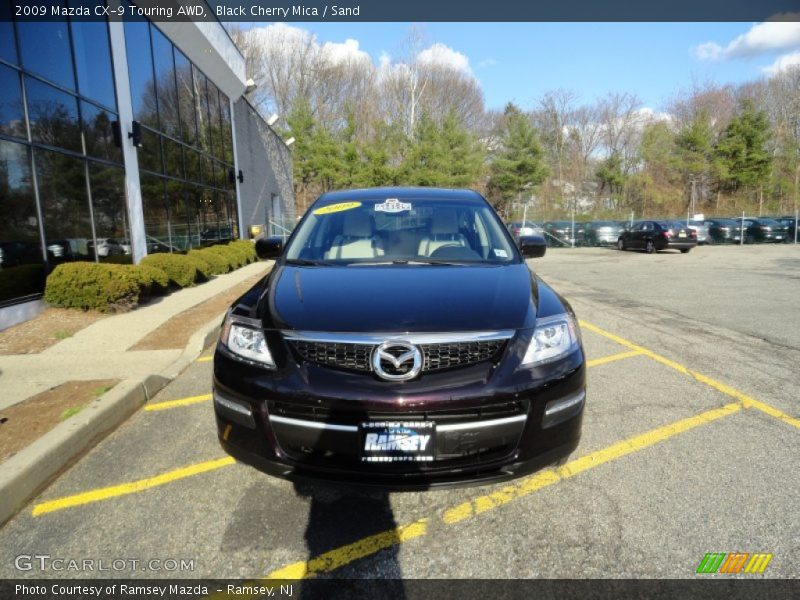 Black Cherry Mica / Sand 2009 Mazda CX-9 Touring AWD