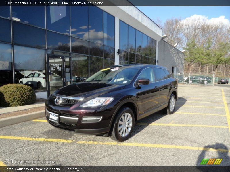 Black Cherry Mica / Sand 2009 Mazda CX-9 Touring AWD