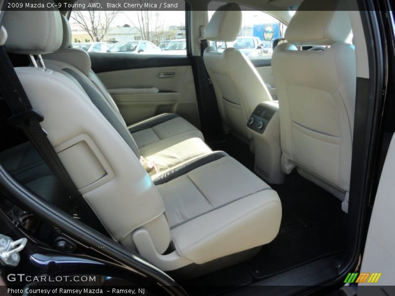 Black Cherry Mica / Sand 2009 Mazda CX-9 Touring AWD