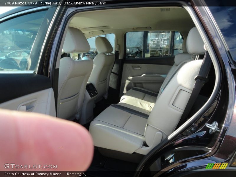 Black Cherry Mica / Sand 2009 Mazda CX-9 Touring AWD