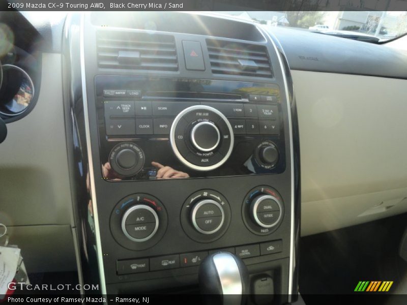 Black Cherry Mica / Sand 2009 Mazda CX-9 Touring AWD