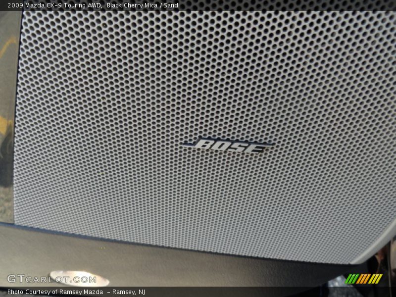Black Cherry Mica / Sand 2009 Mazda CX-9 Touring AWD