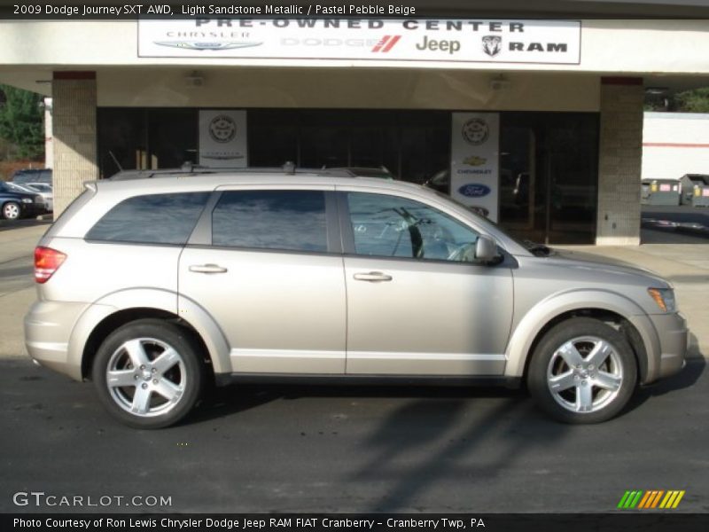 Light Sandstone Metallic / Pastel Pebble Beige 2009 Dodge Journey SXT AWD