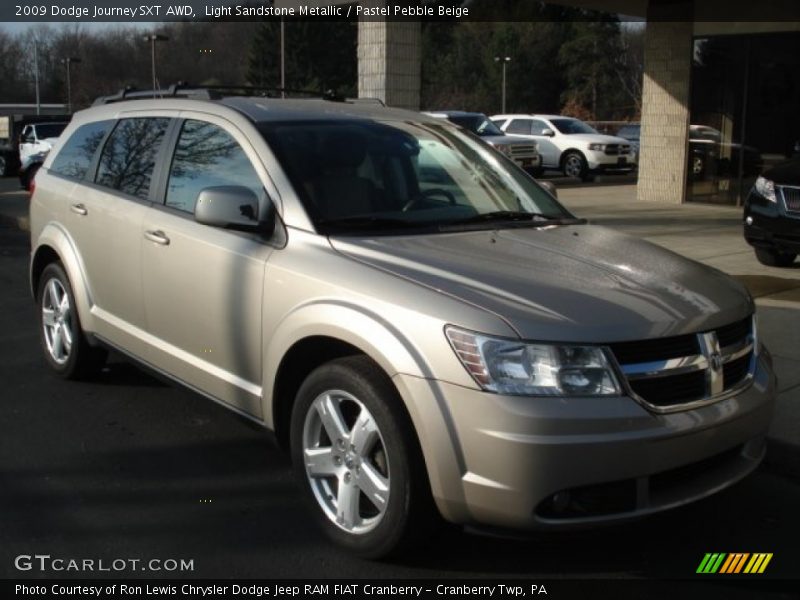 Light Sandstone Metallic / Pastel Pebble Beige 2009 Dodge Journey SXT AWD