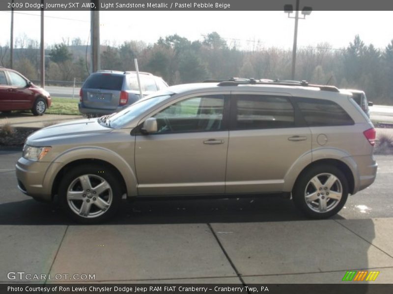 Light Sandstone Metallic / Pastel Pebble Beige 2009 Dodge Journey SXT AWD