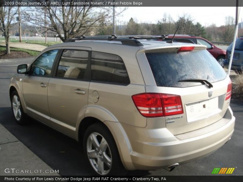 Light Sandstone Metallic / Pastel Pebble Beige 2009 Dodge Journey SXT AWD