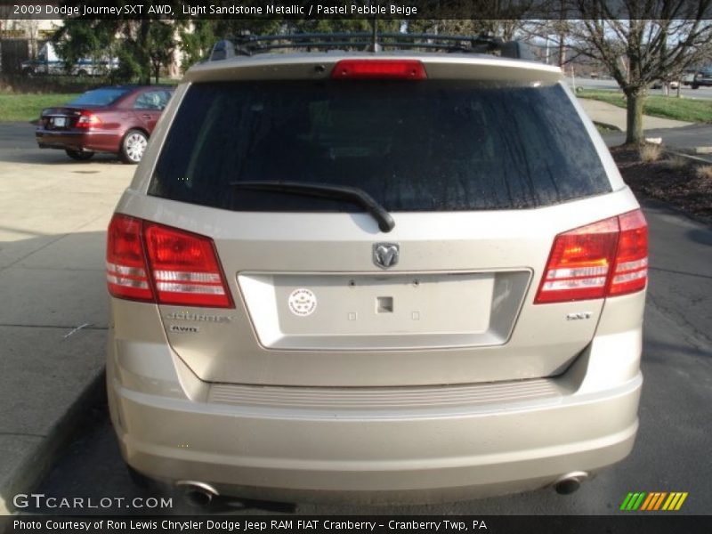 Light Sandstone Metallic / Pastel Pebble Beige 2009 Dodge Journey SXT AWD