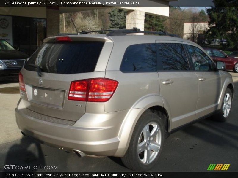 Light Sandstone Metallic / Pastel Pebble Beige 2009 Dodge Journey SXT AWD