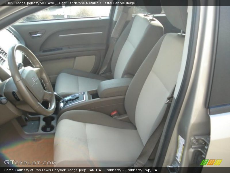 Light Sandstone Metallic / Pastel Pebble Beige 2009 Dodge Journey SXT AWD