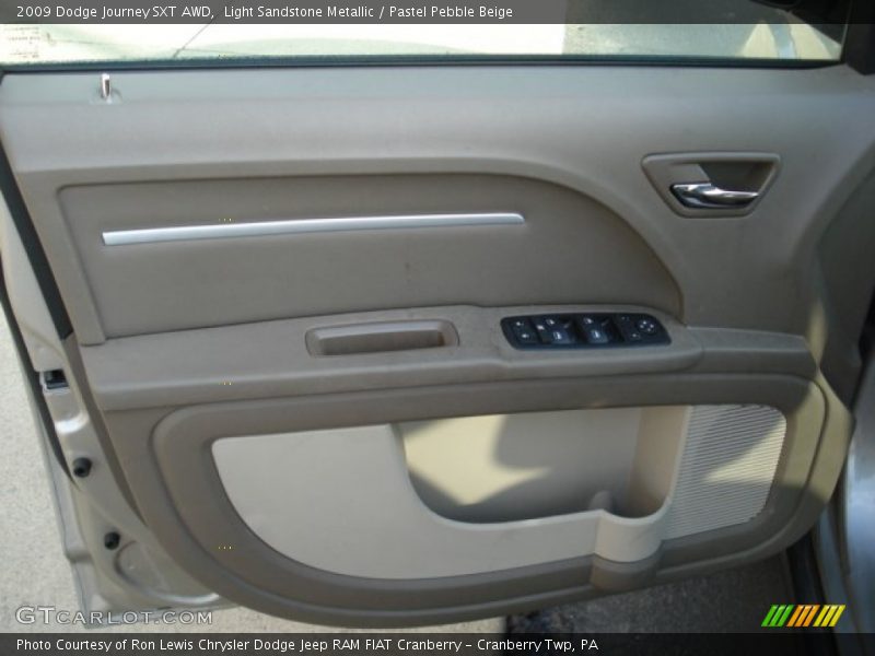 Light Sandstone Metallic / Pastel Pebble Beige 2009 Dodge Journey SXT AWD