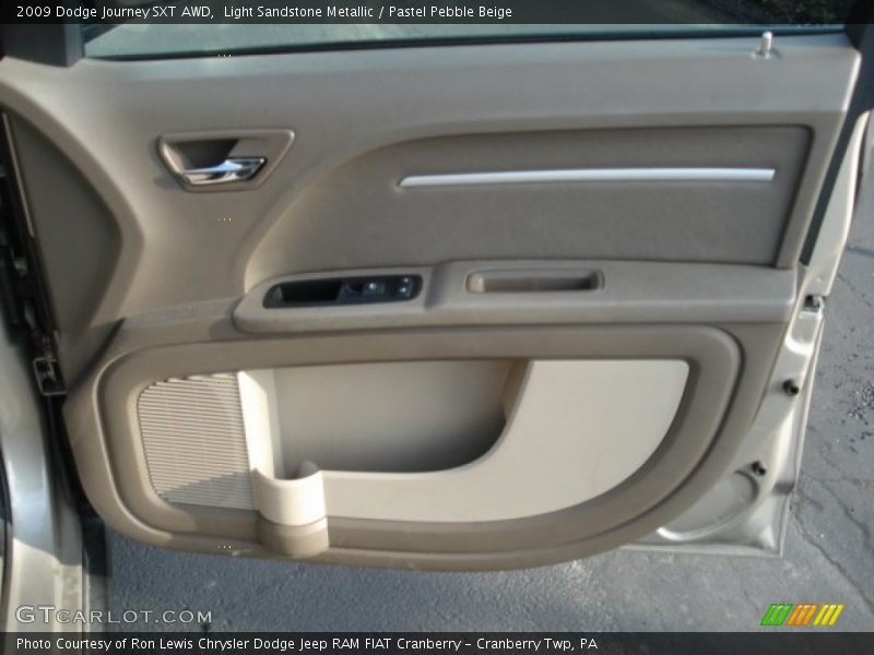 Light Sandstone Metallic / Pastel Pebble Beige 2009 Dodge Journey SXT AWD