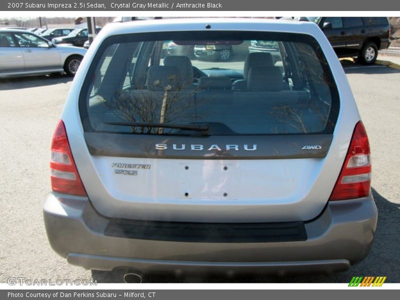 Crystal Gray Metallic / Anthracite Black 2007 Subaru Impreza 2.5i Sedan