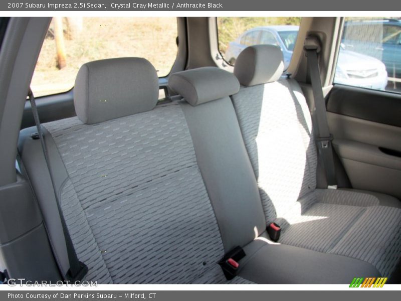 Crystal Gray Metallic / Anthracite Black 2007 Subaru Impreza 2.5i Sedan