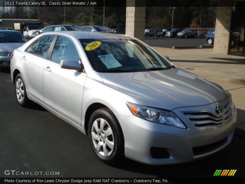 Classic Silver Metallic / Ash 2011 Toyota Camry SE