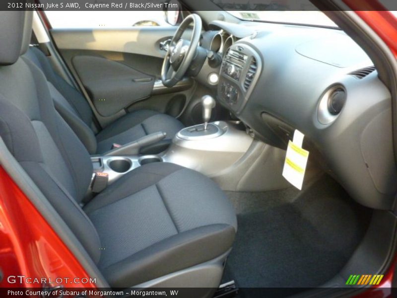 Cayenne Red / Black/Silver Trim 2012 Nissan Juke S AWD