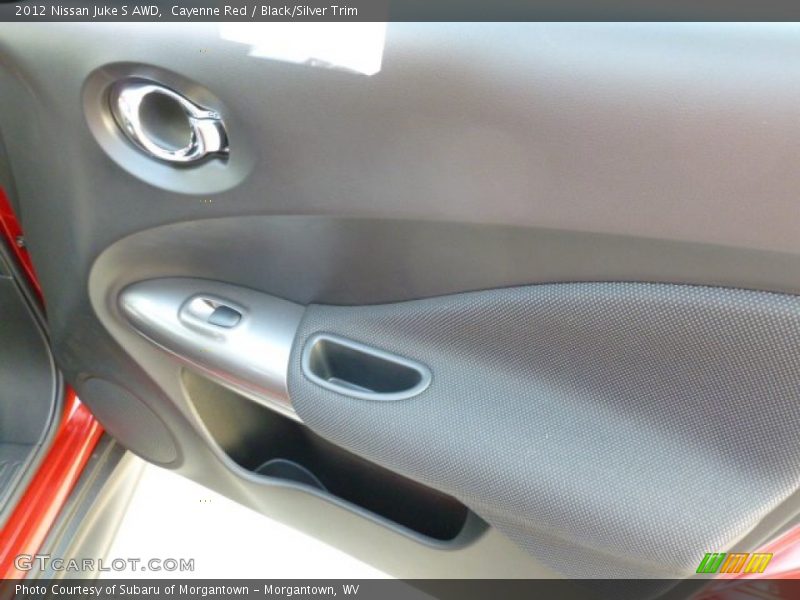 Cayenne Red / Black/Silver Trim 2012 Nissan Juke S AWD