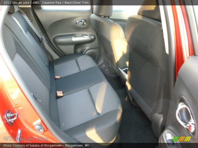 Cayenne Red / Black/Silver Trim 2012 Nissan Juke S AWD