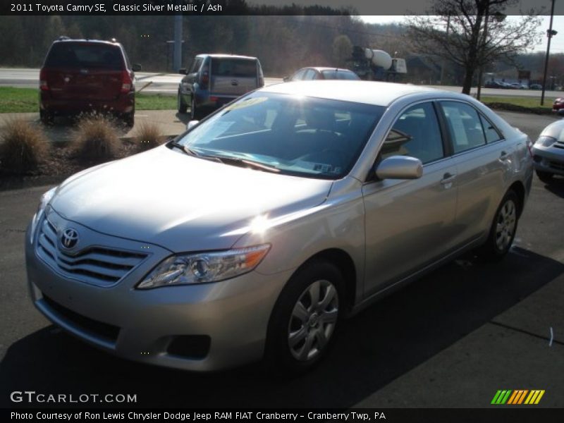 Classic Silver Metallic / Ash 2011 Toyota Camry SE
