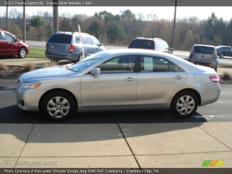 Classic Silver Metallic / Ash 2011 Toyota Camry SE