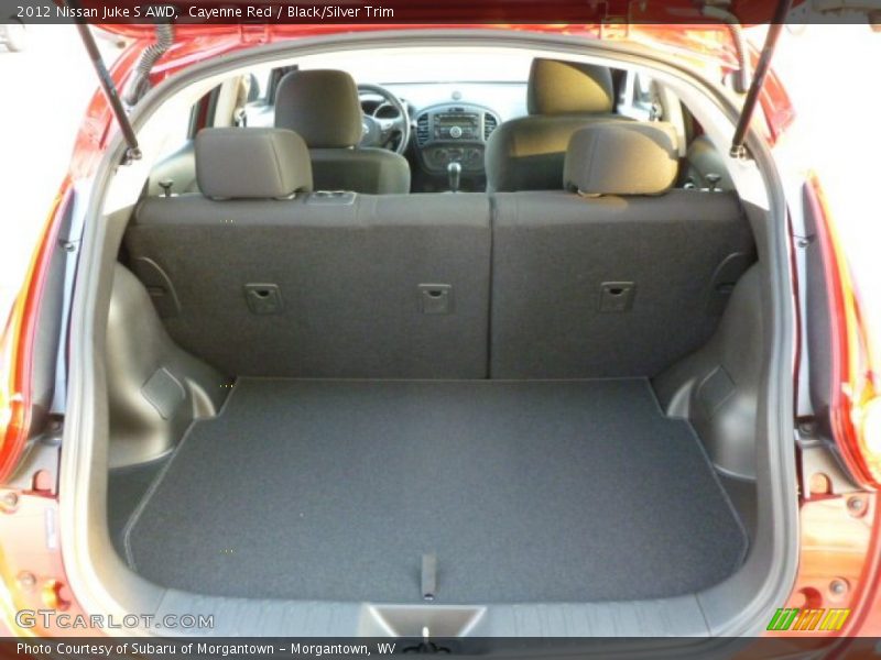 Cayenne Red / Black/Silver Trim 2012 Nissan Juke S AWD