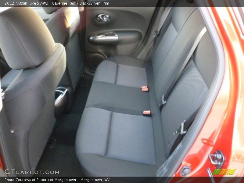 Cayenne Red / Black/Silver Trim 2012 Nissan Juke S AWD
