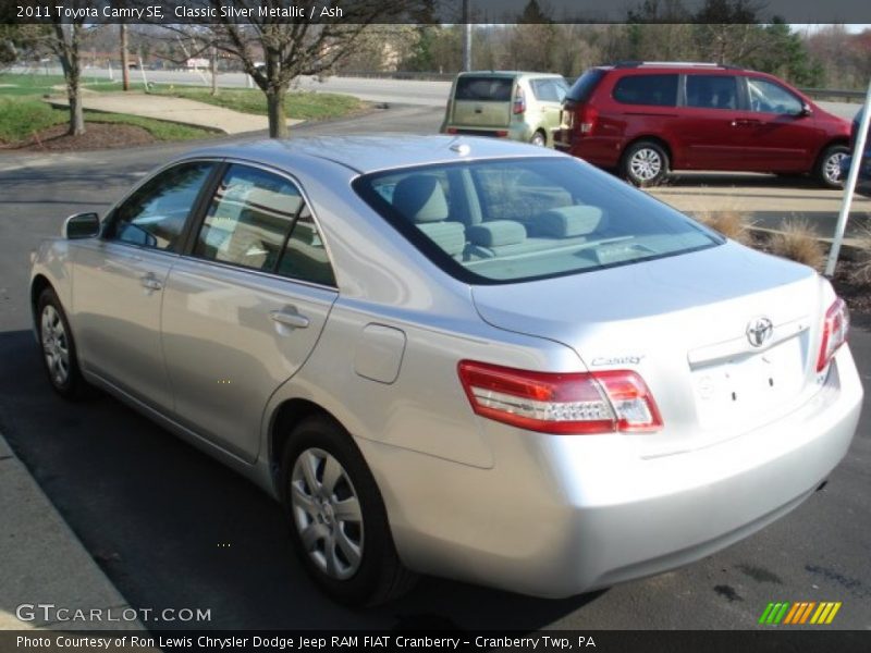 Classic Silver Metallic / Ash 2011 Toyota Camry SE