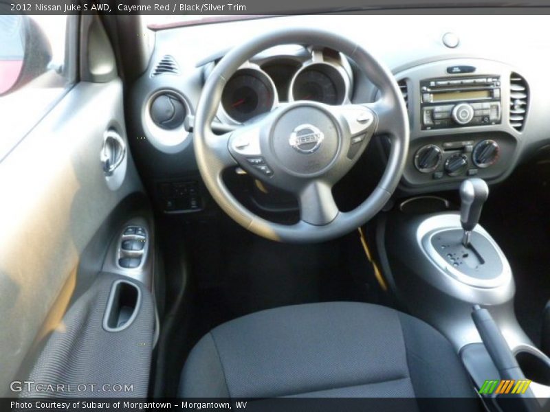 Cayenne Red / Black/Silver Trim 2012 Nissan Juke S AWD