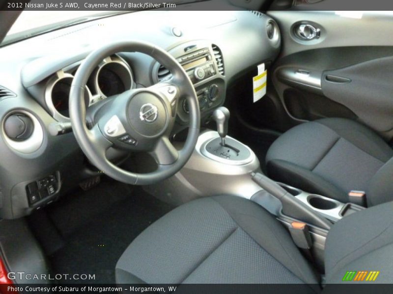 Cayenne Red / Black/Silver Trim 2012 Nissan Juke S AWD