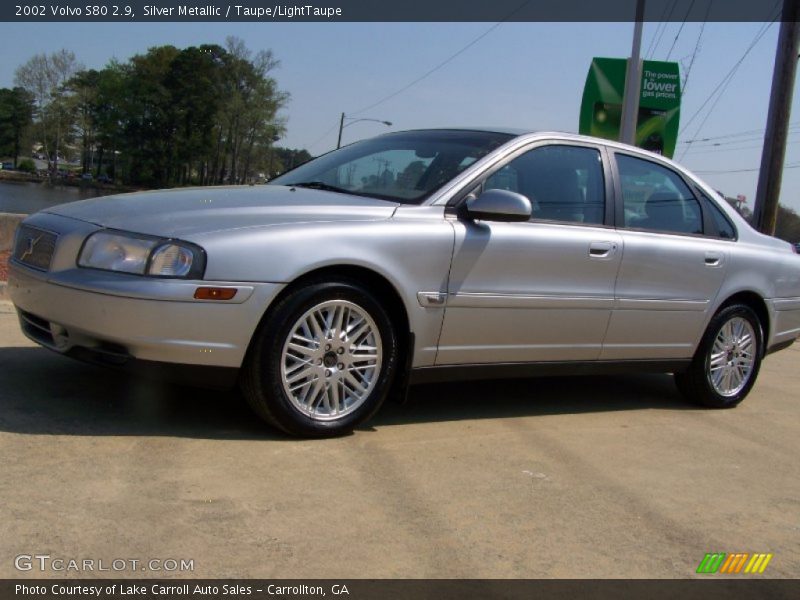 Silver Metallic / Taupe/LightTaupe 2002 Volvo S80 2.9