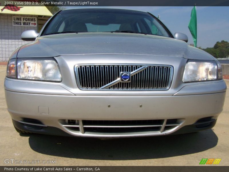 Silver Metallic / Taupe/LightTaupe 2002 Volvo S80 2.9