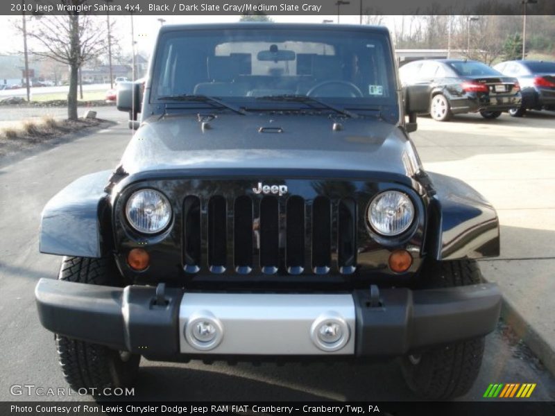 Black / Dark Slate Gray/Medium Slate Gray 2010 Jeep Wrangler Sahara 4x4