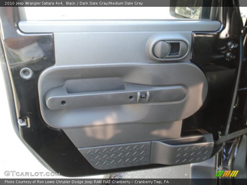 Black / Dark Slate Gray/Medium Slate Gray 2010 Jeep Wrangler Sahara 4x4