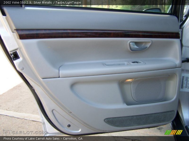 Silver Metallic / Taupe/LightTaupe 2002 Volvo S80 2.9