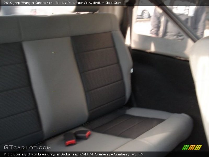 Black / Dark Slate Gray/Medium Slate Gray 2010 Jeep Wrangler Sahara 4x4