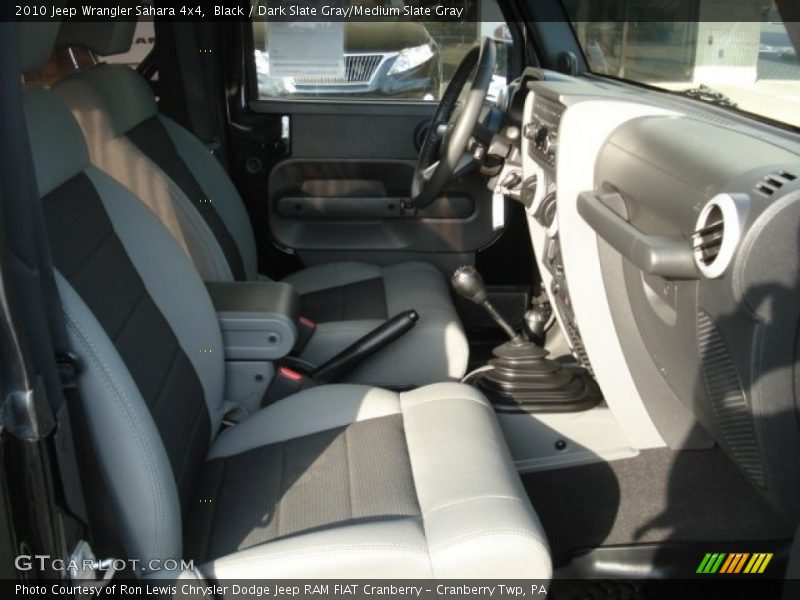 Black / Dark Slate Gray/Medium Slate Gray 2010 Jeep Wrangler Sahara 4x4