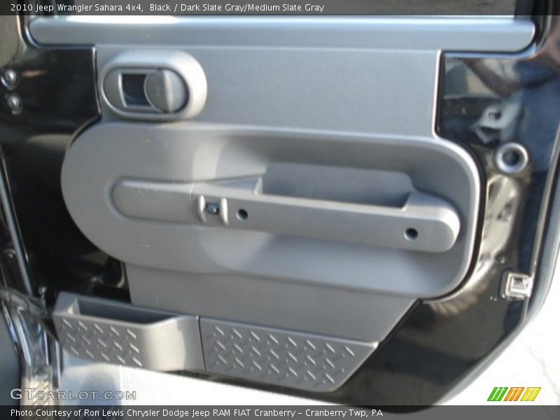 Black / Dark Slate Gray/Medium Slate Gray 2010 Jeep Wrangler Sahara 4x4