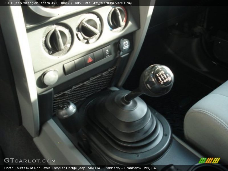 Black / Dark Slate Gray/Medium Slate Gray 2010 Jeep Wrangler Sahara 4x4