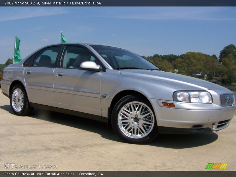 Silver Metallic / Taupe/LightTaupe 2002 Volvo S80 2.9