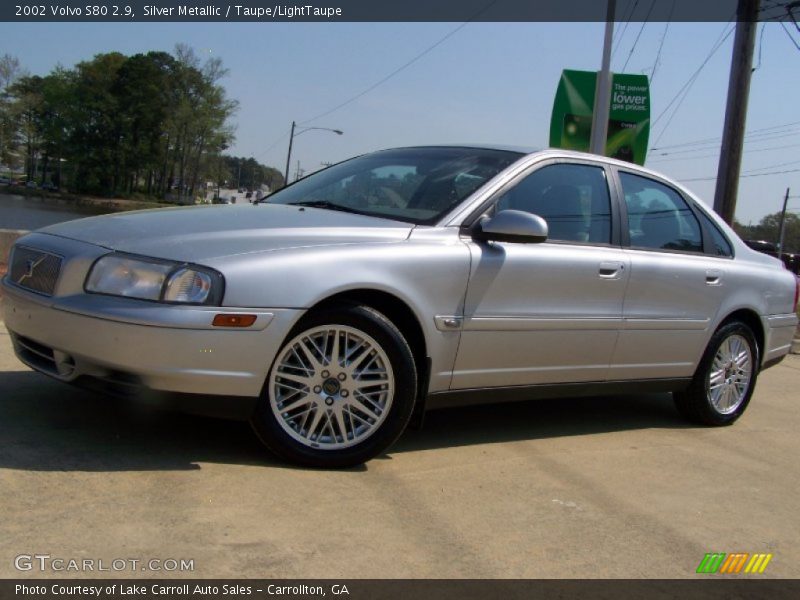 Silver Metallic / Taupe/LightTaupe 2002 Volvo S80 2.9