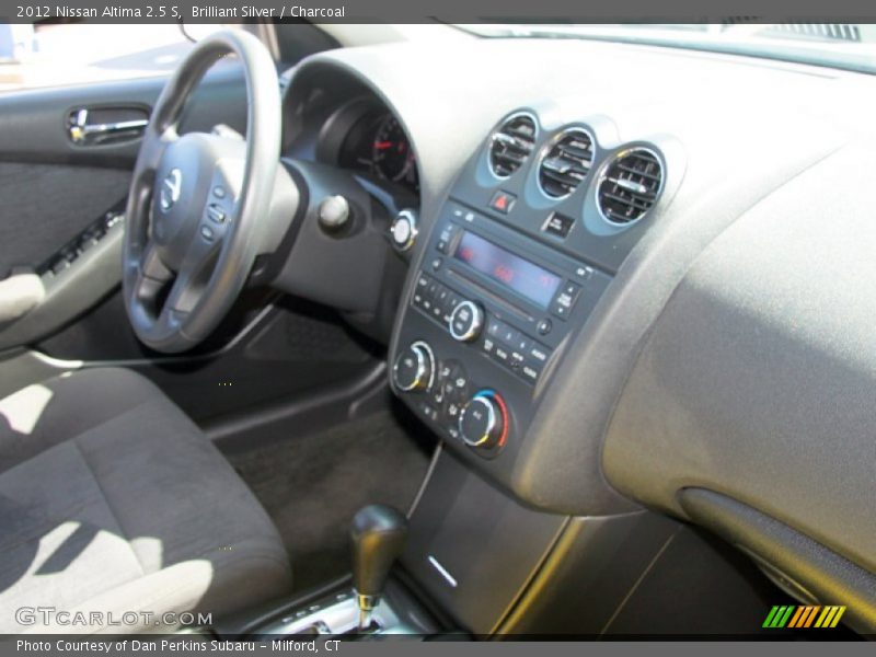 Brilliant Silver / Charcoal 2012 Nissan Altima 2.5 S