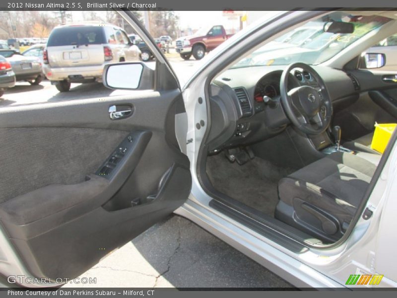 Brilliant Silver / Charcoal 2012 Nissan Altima 2.5 S