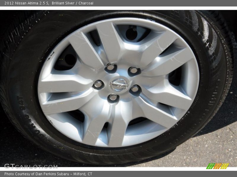 Brilliant Silver / Charcoal 2012 Nissan Altima 2.5 S