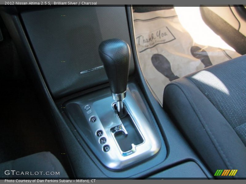 Brilliant Silver / Charcoal 2012 Nissan Altima 2.5 S