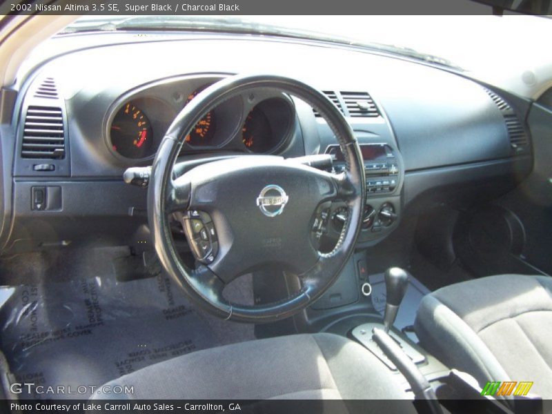 Super Black / Charcoal Black 2002 Nissan Altima 3.5 SE