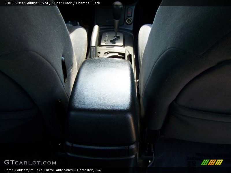 Super Black / Charcoal Black 2002 Nissan Altima 3.5 SE