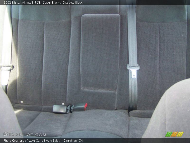 Super Black / Charcoal Black 2002 Nissan Altima 3.5 SE