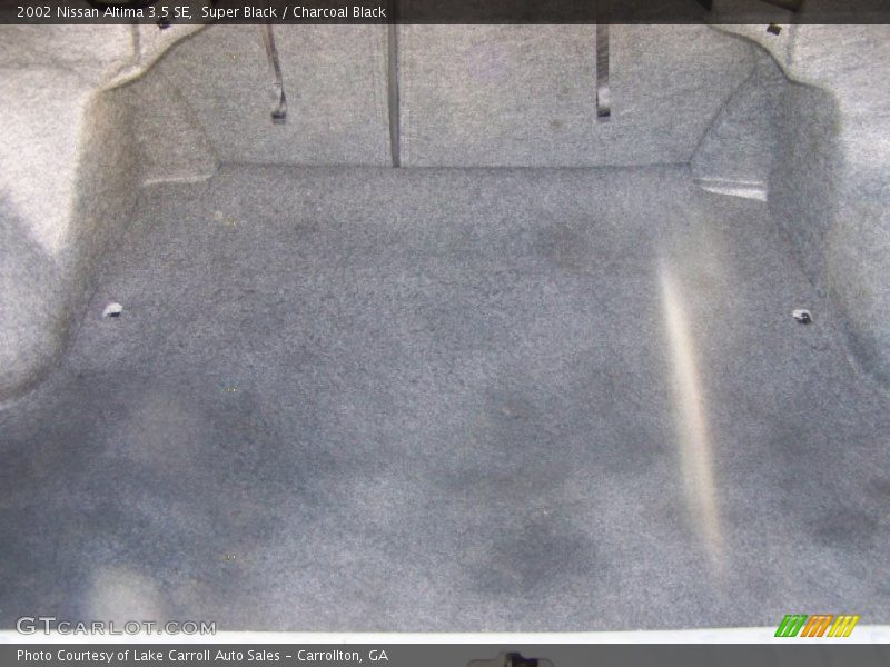 Super Black / Charcoal Black 2002 Nissan Altima 3.5 SE
