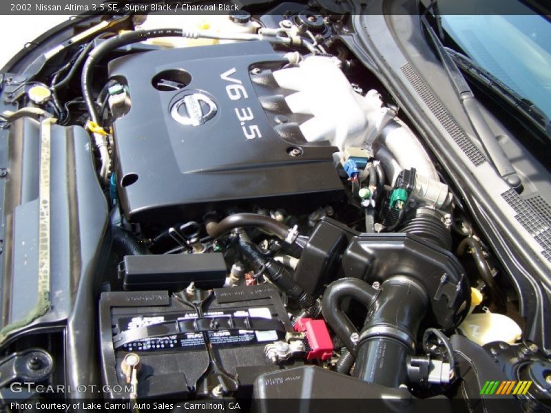 Super Black / Charcoal Black 2002 Nissan Altima 3.5 SE
